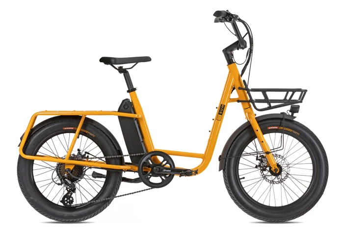 E-bike Cargo Fat SUM UCO Steel Giallo