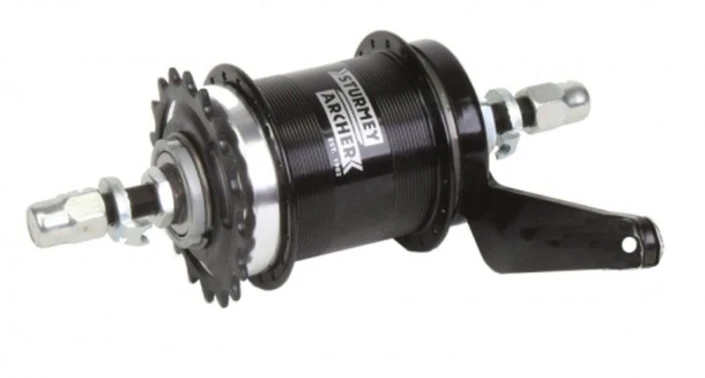 Hub Sturmey Archer Duomatic Black 36H