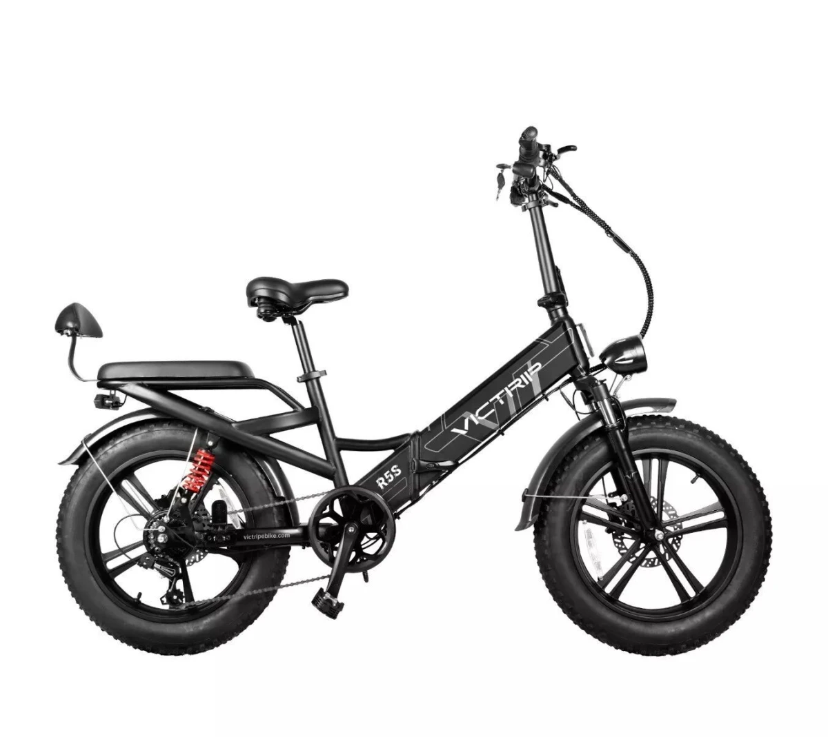 Bicicletta E-bike Fat bike Ebike Fat Victrip R5s Eu 250W 48V cargo farhad - Foto 9 di 21