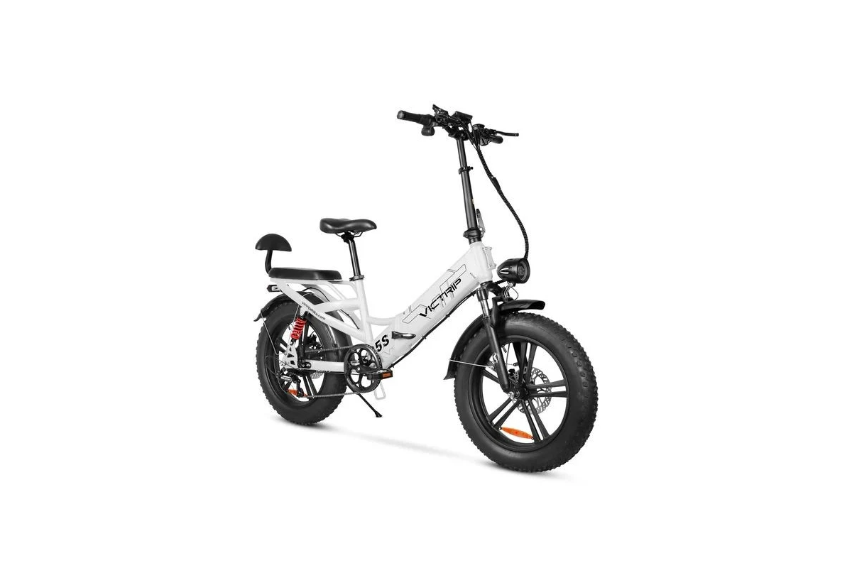 Bicicletta E-bike Fat bike Ebike Fat Victrip R5s Eu 250W 48V cargo farhad - Foto 4 di 21