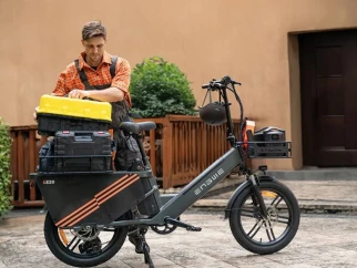 Engwe LE20 CARGO Dual Battery - Fat E-bike & Cargo E-bikes - Engwe