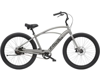 Cruiser Ebike Electra Go Step-Over Titan Silver