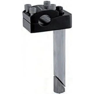 Piantone BMX ZOOM in alluminio ferro 22,2 x 36 mm H145 mm