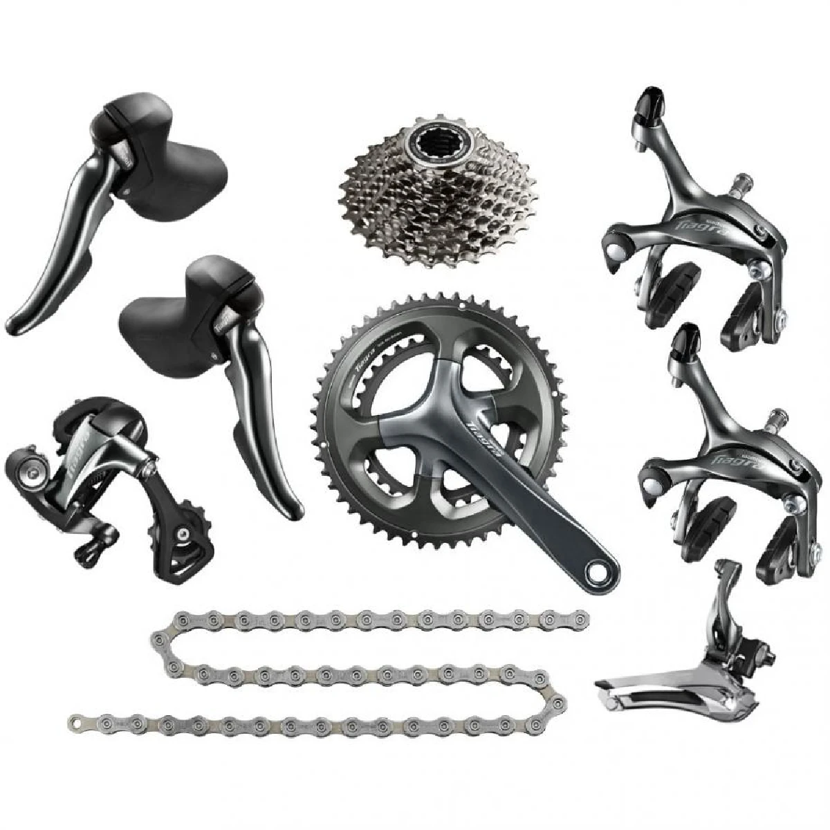 Gruppo Shimano Tiagra Completo 10V 52/36 11/ 32 Gruppo Shimano Tiagra Completo 10V 52/36 11/ 32