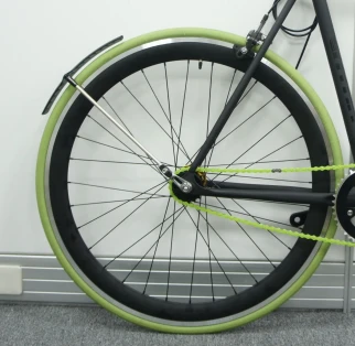 Set 2 Parafanghi Bici corsa strada Mono 28 Extra+ Tangent Qbicle