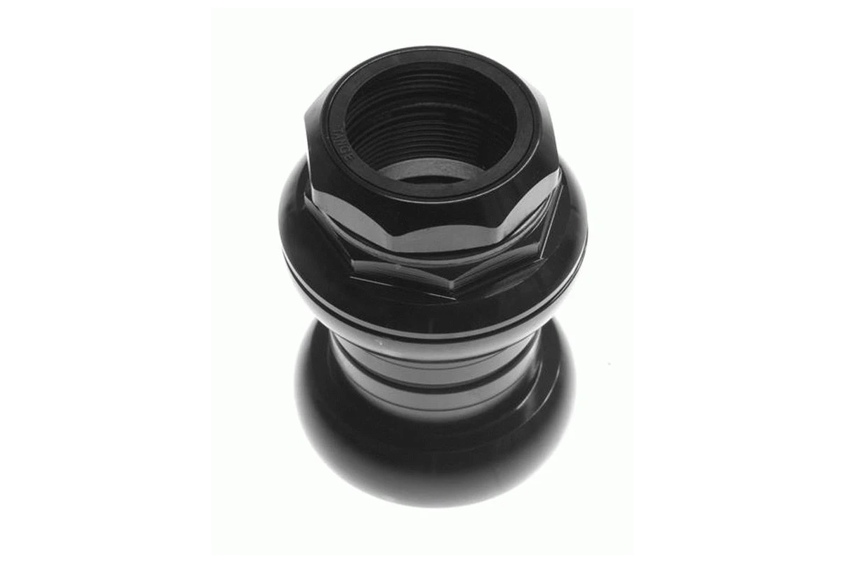 Serie Sterzo Gran Premio 1\'\' filettata alluminio nero