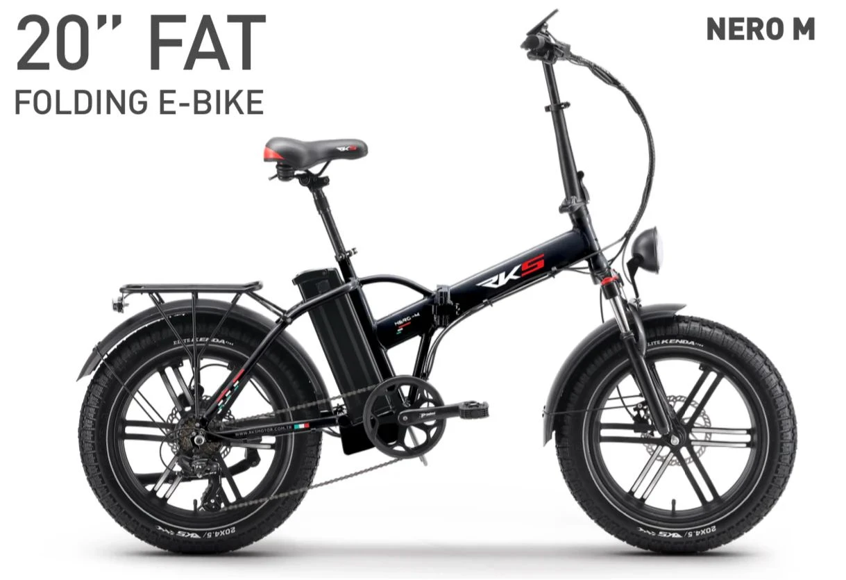 E-bike SkyJet RKS Nitro Nero M - Fat E-Bikes - SkyJet
