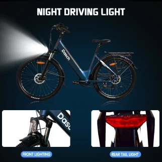 E-bike City S5 26 - Urban & Trekking - Extra+ Bikes