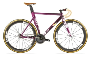 Cuadro Cinelli Vigorelli BURGUNDY NEBULA - Fixed & Single Speed - Cinelli