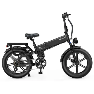 Fat Ebike Ovivo HYPER V2 PRO 2.0 Nero