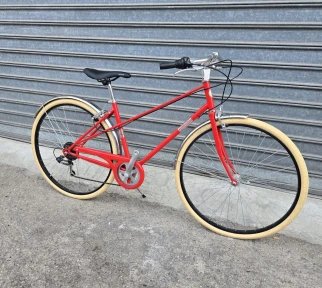 Bicicletta Vintage Rondine 28 Donna 7V Rossa