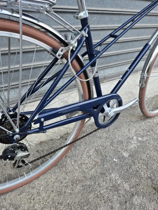 Bicicletta Vintage Rondine 28 Donna 7V Blue - City Bike - Bcycles