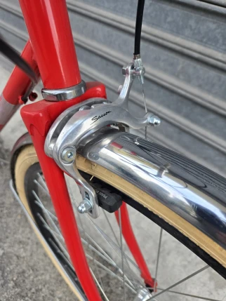 Bicicletta Vintage Rondine 28 Donna 7V Rossa - City Bike - Bcycles