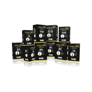 Camera d'aria 24 x 2.5 / 3.0 Presta Valve 48mm