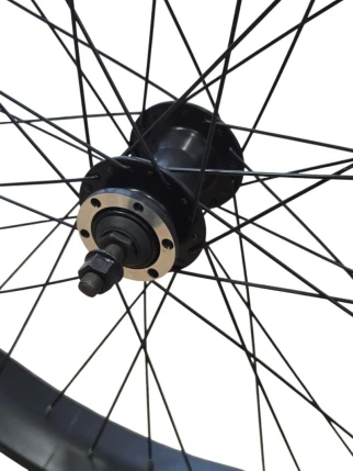 Front Wheel 26 x 67mm Black Disc Brake