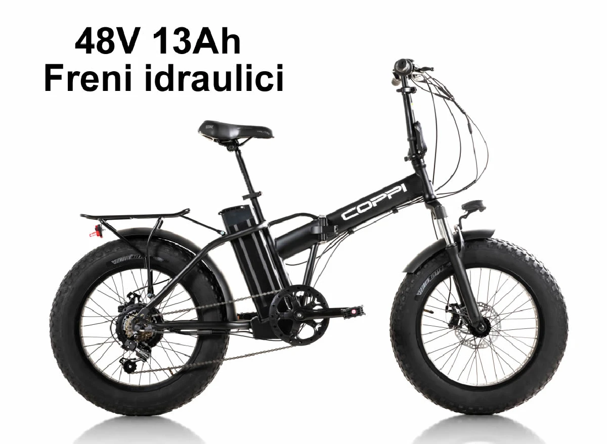 Fat E-Bike Coppi Marsili PLUS 48V Freni idraulici Fat E-Bike Coppi Marsili PLUS 48V Freni idraulici