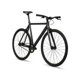 Bicicleta fija de aluminio de una sola velocidad negra 6KU - Biciclette Fixed e Single Speed - 6KU