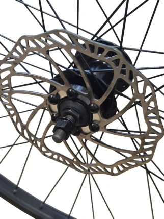 Vorderrad 26 x 25 mm Schwarze Scheibenbremse - da 26 - Bcycles