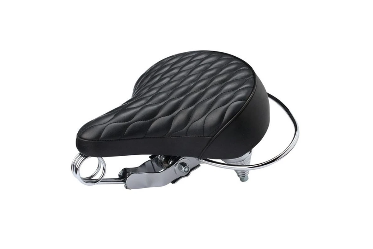Sella Diamond in pelle nera