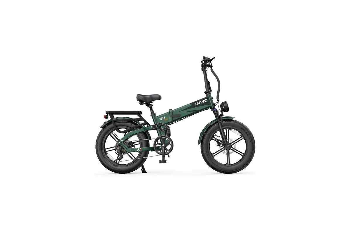 Fat Ebike Ovivo HYPER V2 PRO 2.0 Verde Nero Fat Ebike Ovivo HYPER V2 PRO 2.0 Verde Nero