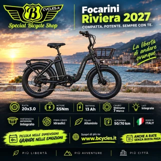 Focarini Riviera 2027 E-bike 20 urban cargo - Fat E-Bikes - Focarini