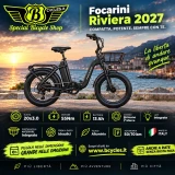 Focarini Riviera 2027 E-bike 20 urban cargo - Fat E-Bikes - Focarini