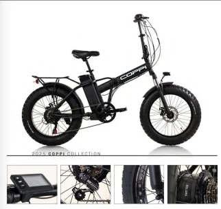 Fat E-Bike Coppi Vesuvio 48v - Fat E-Bikes - Coppi